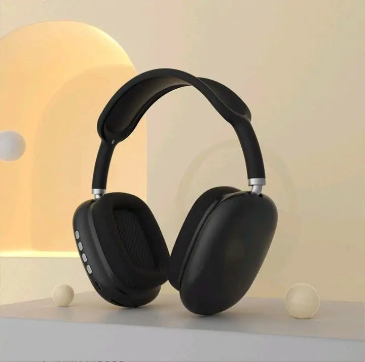 P9 Wireless Bluetooth Headphones With Mic Headsets Stereo Sound Earphones Sports Gaming Headphones Supports TF Headphones SK Ansha Mart