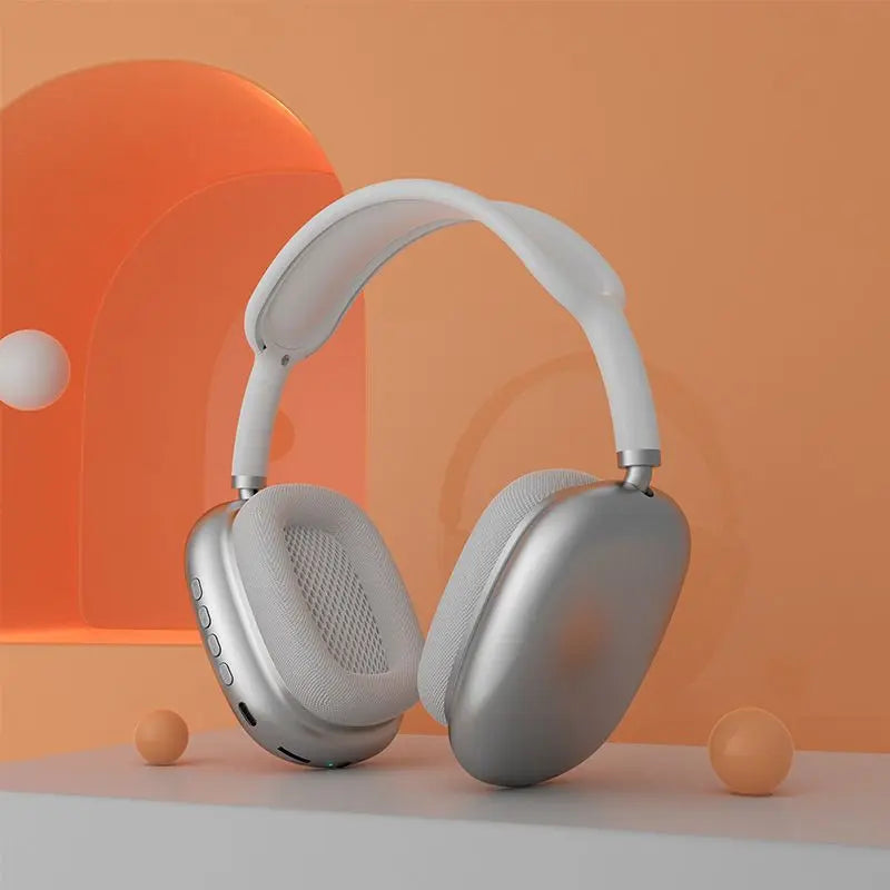 P9 Wireless Bluetooth Headphones With Mic Headsets Stereo Sound Earphones Sports Gaming Headphones Supports TF Headphones SK Ansha Mart